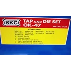 Mesin Potong Besi SKC - Hand Tap SKC - Hand Tap & Die set OK5 SKC-825 Inchi 2