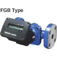 Flow Meter Tokico - Flow Meter Oil Tokico FGb - Totalizing Electronic Flow meter Tokico FGB DN 