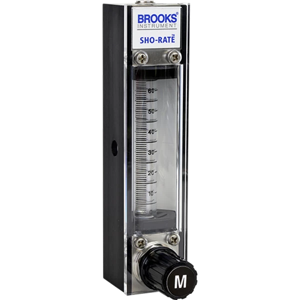 Flow Meter Brooks Instrument Sho-Rate ... Sho-rate Glass Tube Variable Area Flow-Meter Brooks Instrument.