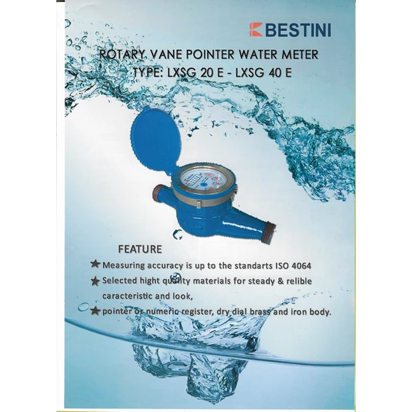 Flow Meter - Bestini -  Water Meter Bestini 50mm - 300mm