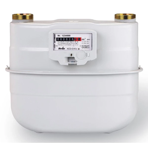 Gas Flow Meter Itron G25 - Flow Gas Meter Itron G40