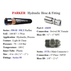 Selang Hidrolik Parker dan Fitting - Hydraulic Hose Paker - Hydraulic Hose Fitting Parker 10