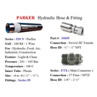 Parker Hydraulic Hose & Fittings 3