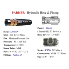 Selang Hidrolik Parker dan Fitting - Hydraulic Hose Paker - Hydraulic Hose Fitting Parker 8
