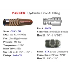 Selang Hidrolik Parker dan Fitting - Hydraulic Hose Paker - Hydraulic Hose Fitting Parker 5