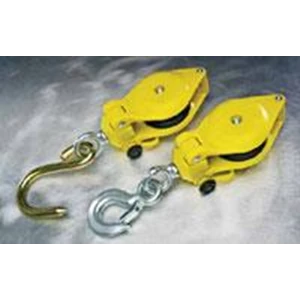 Harness . Campell Fiberglass Hand Line Block with Latched swivel Hook 